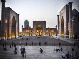 SCO Summit 2022: तस्वीरों में देखें शिखर सम्मेलन की बड़ी मुलाकातें और मेज़बान शहर समरकंद SCO Summit 2022: तस्वीरों में देखें शिखर सम्मेलन की बड़ी मुलाकातें और मेज़बान शहर समरकंद