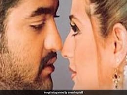 Jr NTR In Blockbuster Throwback Pic With His <i>Narasimhudu</i> Co-star Ameesha Patel Jr NTR In Blockbuster Throwback Pic With His <i>Narasimhudu</i> Co-star Ameesha Patel