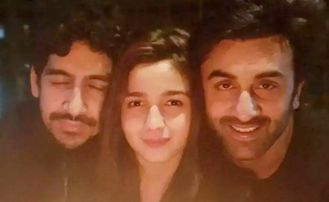 A Throwback Pic Of Ranbir Kapoor, Alia Bhatt And Ayan Mukerji. Pic Courtesy - Karan Johar