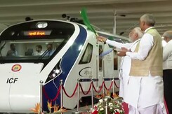 Watch: PM Modi Flags-Off Vande Bharat Express From Gandhinagar To Mumbai Watch: PM Modi Flags-Off Vande Bharat Express From Gandhinagar To Mumbai