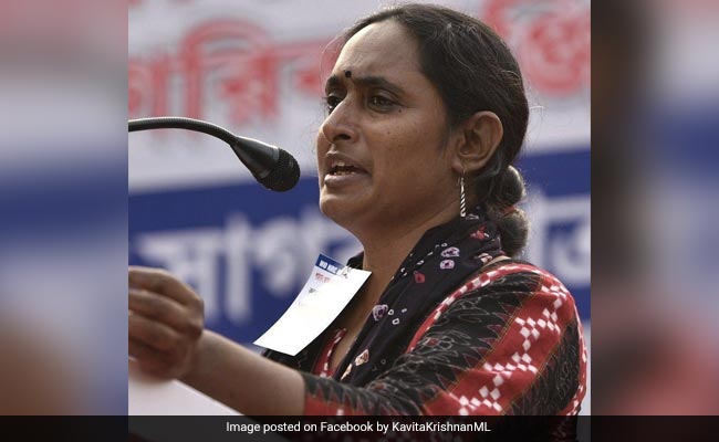 Kavita Krishnan Leaves Communist Party Posts With Questions On Russia, China