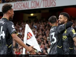 Watch: Brazilian Footballer Curls It Home From A Corner Against Arsenal Watch: Brazilian Footballer Curls It Home From A Corner Against Arsenal