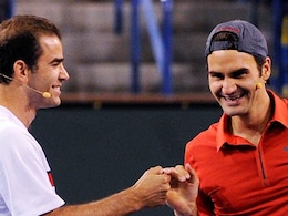 US Great Pete Sampras Pays Tribute To Departing Roger Federer