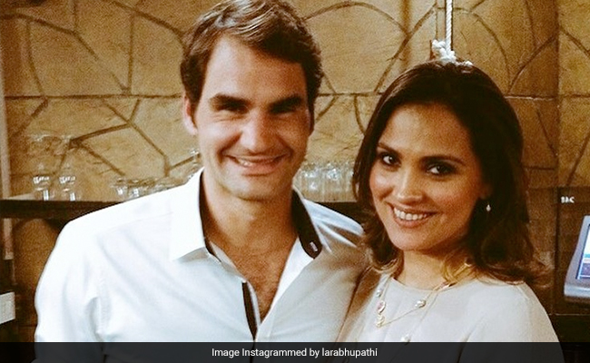 Lara Dutta Posts Throwback Pic With Roger Federer: "For Me GOAT Forever," She Writes