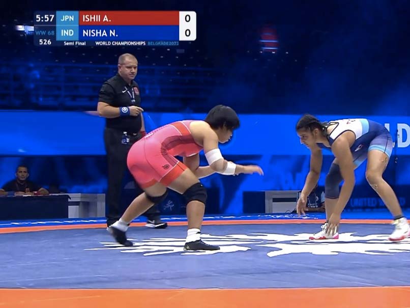 Wrestler Nisha Dahiya Loses Bronze Medal Bout In World Championships