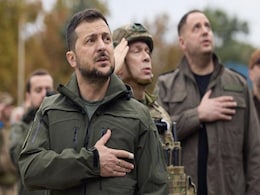 Volodymyr Zelensky Celebrates "Victory" On Visit To Ukraine's Kharkiv Volodymyr Zelensky Celebrates "Victory" On Visit To Ukraine's Kharkiv