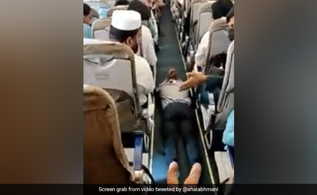 Video Shows Pakistan Passenger Stripping, Kicking Window Onboard Flight
