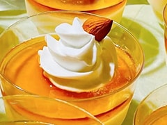 Carrot Halwa With Mango Bavarin