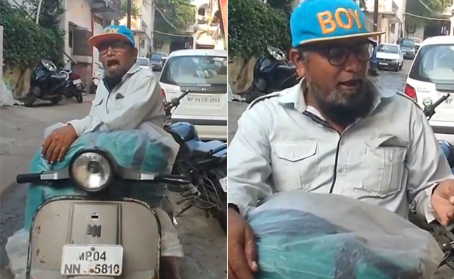 Man's Quirky Way of Selling Snacks Makes Internet Chuckle