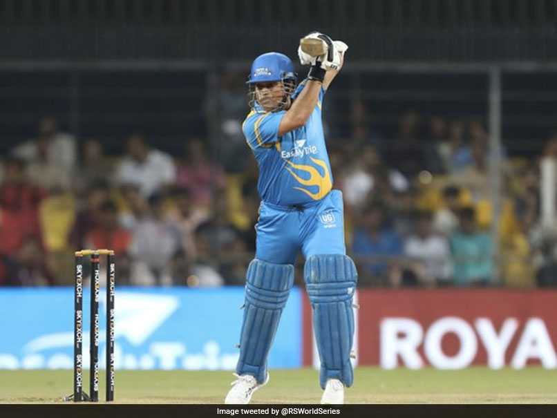 Watch: Sachin Tendulkar Treats Fans To His Trademark Backfoot Punch In Road Safety World Series