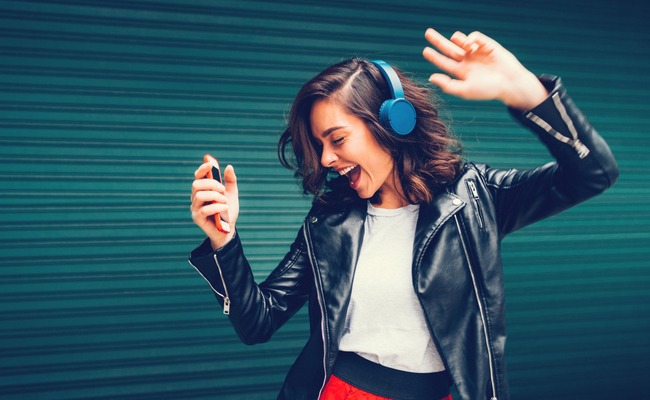 Listening to music can boost your mental health and your overall mood