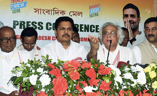 Congress Plans Another March From Gujarat To Assam Next Year: Jairam Ramesh
