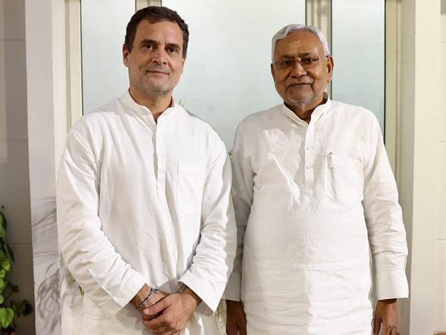 "No Prime Ministerial Ambition": Nitish Kumar After Meeting Rahul Gandhi