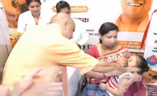 यूपी में शुरू हुआ पल्स पोलियो अभियान, CM योगी ने कहा - हमें सचेत रहना होगा, जब तक...