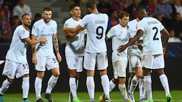 Inter Milan Beat 10-Man Viktoria Plzen In Champions League