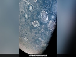 "Painted By Van Gogh": NASA's Juno Mission Captures Powerful Storms Near Jupiter's North Pole "Painted By Van Gogh": NASA's Juno Mission Captures Powerful Storms Near Jupiter's North Pole