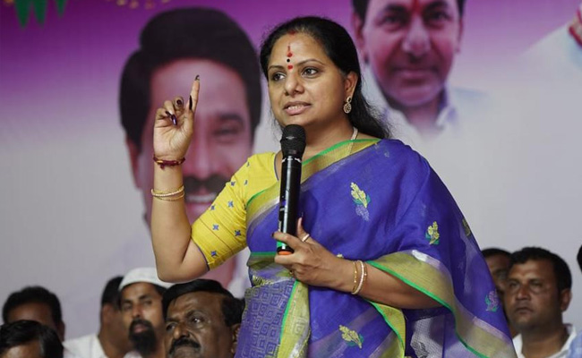 "BJP Disrupting Communal Harmony," Says KCR's Party Leader K Kavitha