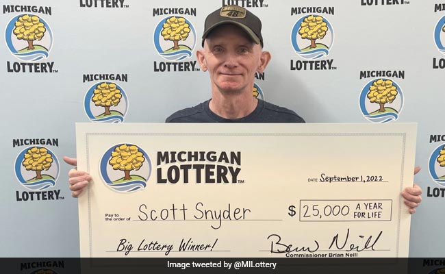 US Man Wins $25,000 A Year For Life From 'Lucky For Life' Lottery