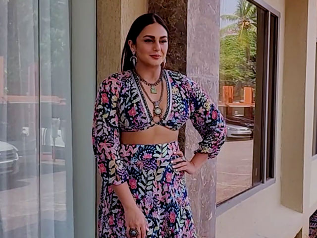 Huma Qureshi Is On <i>Maharani 2</i> Duty