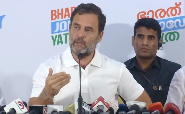 "Congress President An Ideological Post": Rahul Gandhi