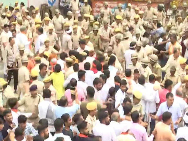 Big BJP Protest In Jaipur Over Lumpy Skin Disease. Rajasthan Is Worst-Hit