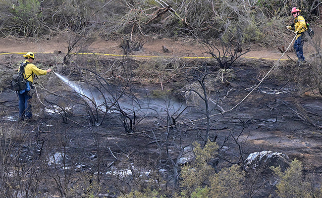 California's Latest Wildfire Spreads Rapidly, Threatens Hundreds Of Homes