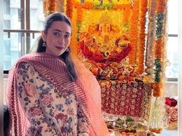Karisma Kapoor's Ganesh Chaturthi Puja Ended With A Sweet Indulgence Karisma Kapoor's Ganesh Chaturthi Puja Ended With A Sweet Indulgence