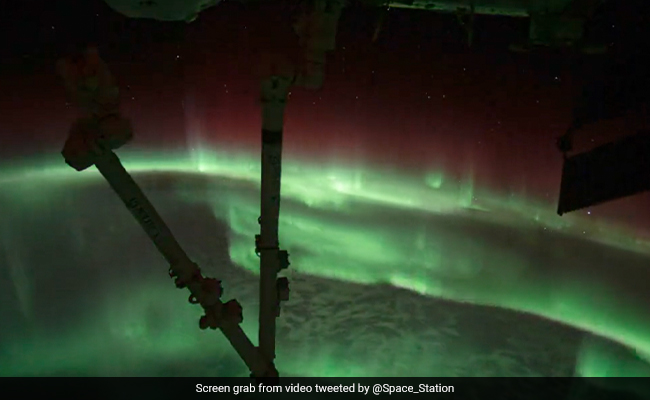 Watch: Astronauts Capture Shimmering Aurora Lights From Space After Solar Storm Hits Earth