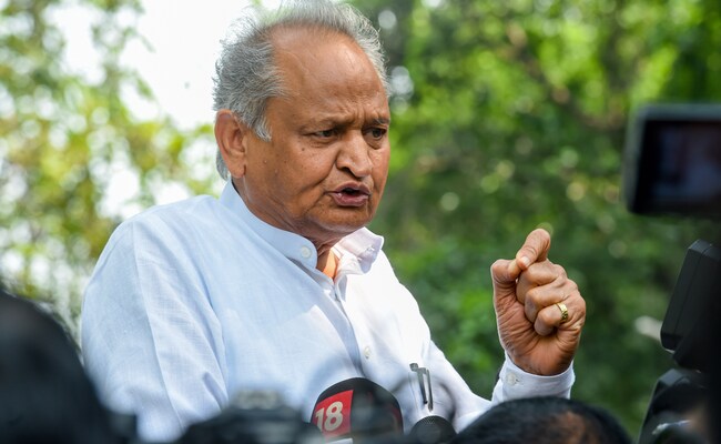 "If I Am Raavan...": Ashok Gehlot Hits Back At BJP Minister