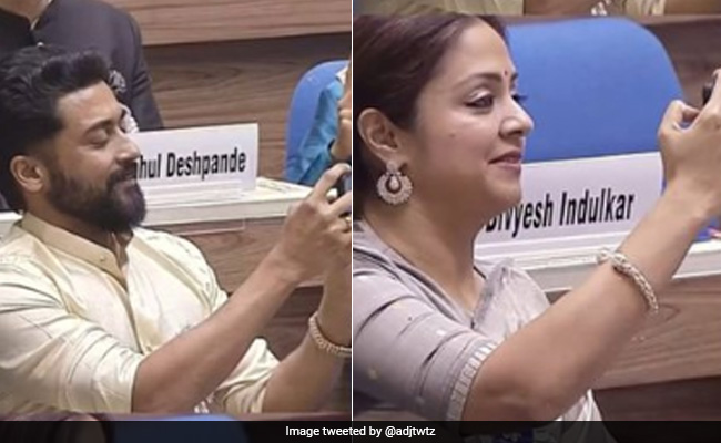 National Film Awards: The Internet Can't Get Enough Of This Suriya-Jyotika Moment