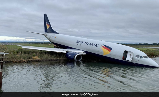 Viral Video: France's Montpellier Airport Closes After Jet Crashes Into Lake