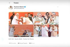 Prashant Kishor Tweets, Then Deletes, Clapback At Nitish Kumar Prashant Kishor Tweets, Then Deletes, Clapback At Nitish Kumar