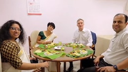 British High Commissioner To India Enjoyed Onam Sadhya In Delhi; Shared Video