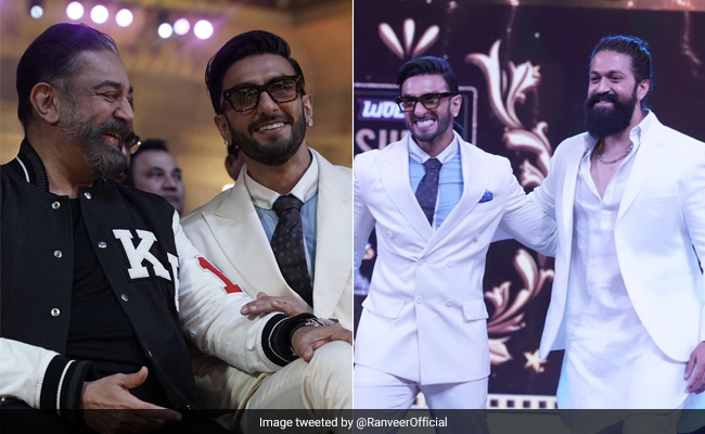 What Happened When Ranveer Singh Met Kamal Haasan, Yash, Allu Arjun, Vijay Deverakonda And Other Stars
