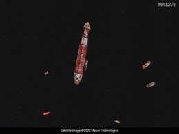 Satellite Pics: Ship Leaking Oil Off Gibraltar, Concerns Over Environment Damage Satellite Pics: Ship Leaking Oil Off Gibraltar, Concerns Over Environment Damage