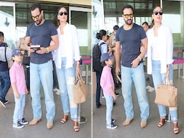 There's No Travelling For Saif Ali Khan, Kareena Kapoor And Taimur Ali Khan When It Isn't In Their Jeans There's No Travelling For Saif Ali Khan, Kareena Kapoor And Taimur Ali Khan When It Isn't In Their Jeans