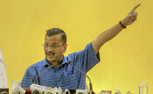 Congress Is Finished, Says Arvind Kejriwal In Gujarat