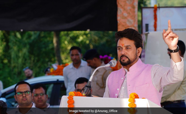 Huge BJP Wave In Gujarat, Party Will Break All Records This Time: Anurag Thakur