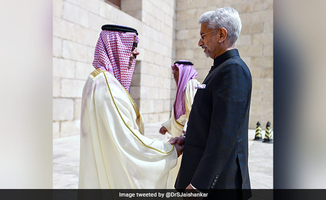 "Warm And Productive: S Jaishankar On Talks With Saudi Arabian Counterpart