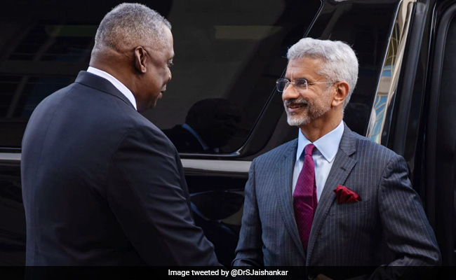 Video: S Jaishankar Gets A Grand Welcome At Pentagon