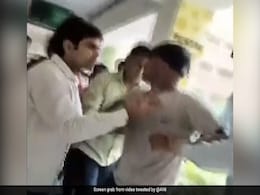 Viral Video Shows Teacher At Delhi School Beating Up Security Guard Viral Video Shows Teacher At Delhi School Beating Up Security Guard