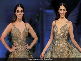 Kiara Advani Is Dripping In Finesse And All It Took Her Was A Gilded Gold Gown Kiara Advani Is Dripping In Finesse And All It Took Her Was A Gilded Gold Gown