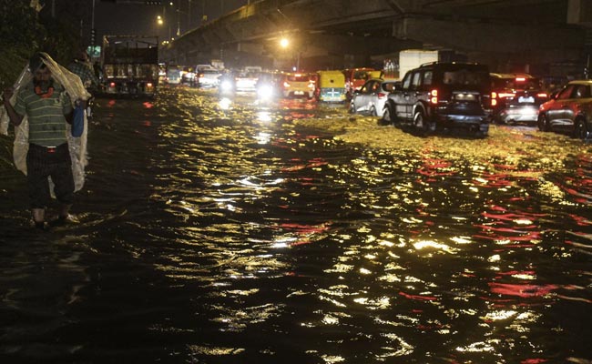 Gurgaon Asked To Work From Home Today After Heavy Rain, Flooding