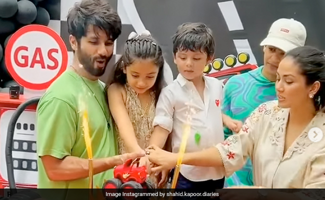 Inside Shahid Kapoor And Mira Rajput's Son Zain's 4th Birthday
