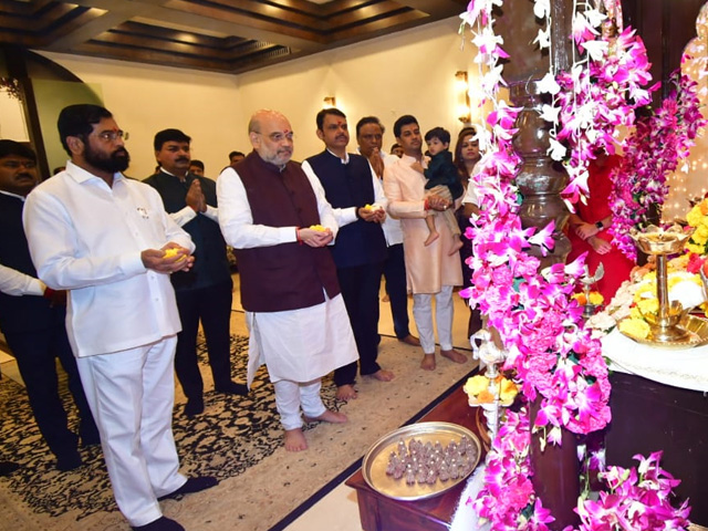 "Uddhav Thackeray Needs To Be Taught A Lesson": Amit Shah At BJP Meet