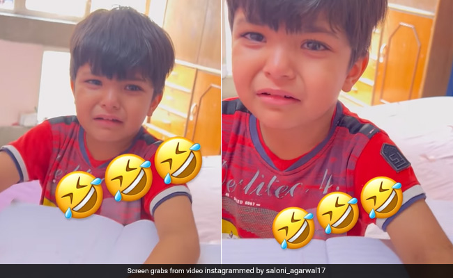 पढ़ाई करते-करते बुड्ढा हो जाऊंगा...मम्मी की डांट खाकर रोते हुए बोला बच्चा, वायरल हुआ मज़ेदार Video