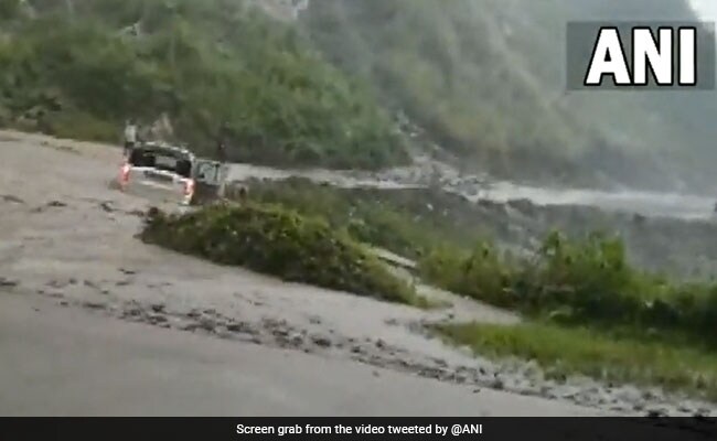 Caught On Camera: Car Swept Away By Flash Floods In Arunachal Pradesh