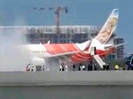 Passengers Injured, Smoke On Air India Express Spotted By Another Plane Passengers Injured, Smoke On Air India Express Spotted By Another Plane