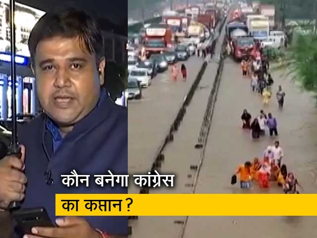 देश प्रदेश: दिल्ली एनसीआर में बारिश से ट्रैफिक जाम
