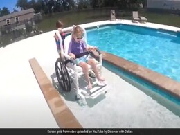 Video: US Mother Posts A Video Of Her Daughter Enjoying A Wheelchair-Accessible Pool Video: US Mother Posts A Video Of Her Daughter Enjoying A Wheelchair-Accessible Pool